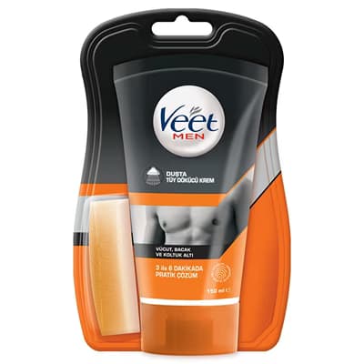 Veet Men Duşta Tüy Dökücü Krem 150 ml - Gratis