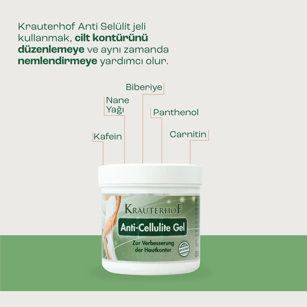 Krauterhof Anti Selülit Jel 250 ml 5