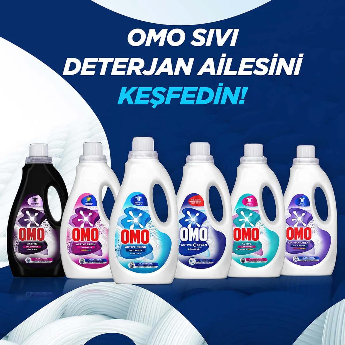 Omo Active Oxygen Sıvı 30 Yıkama 1500 ml 4