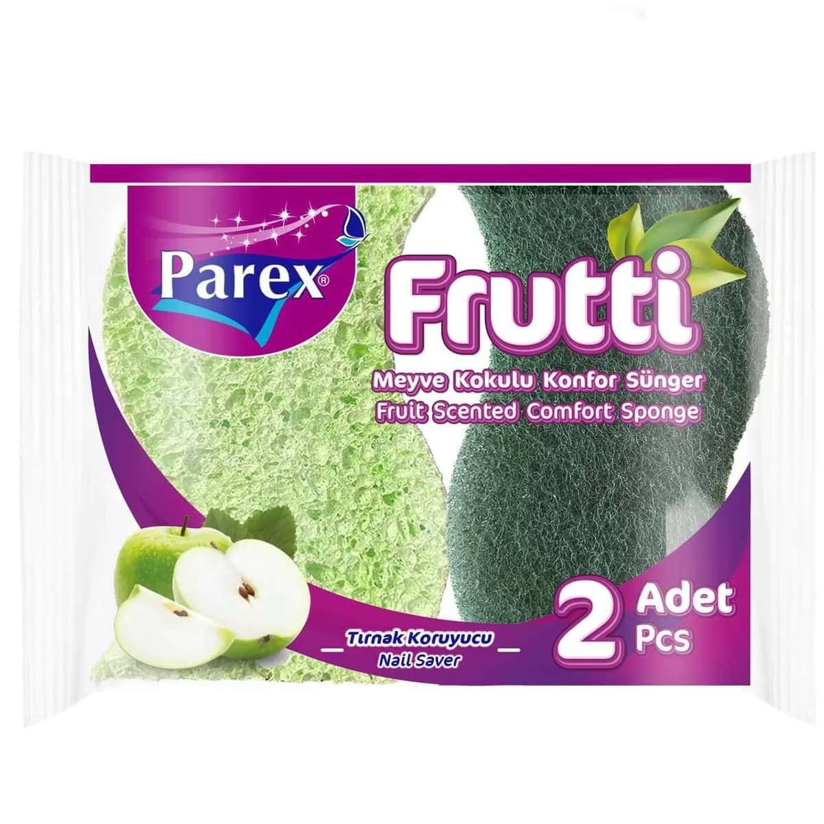Parex Frutti Kokulu Konfor Sünger 2'li 2