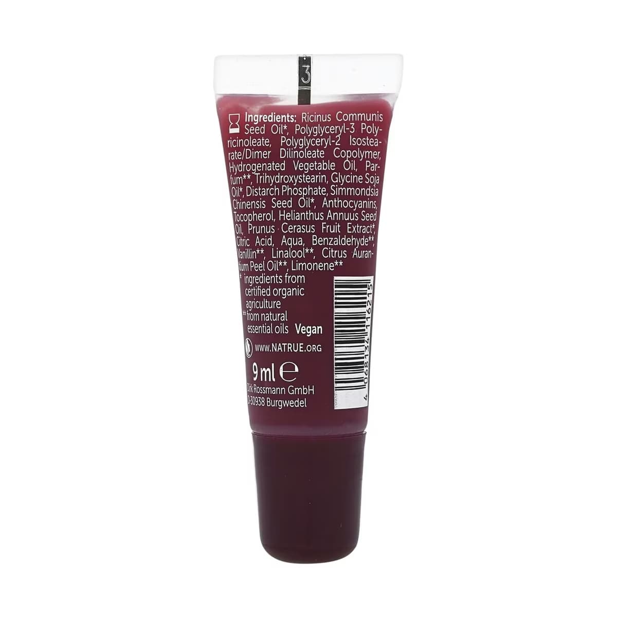 Alterra Lip Gloss No.01 Cherry 9 ml 2