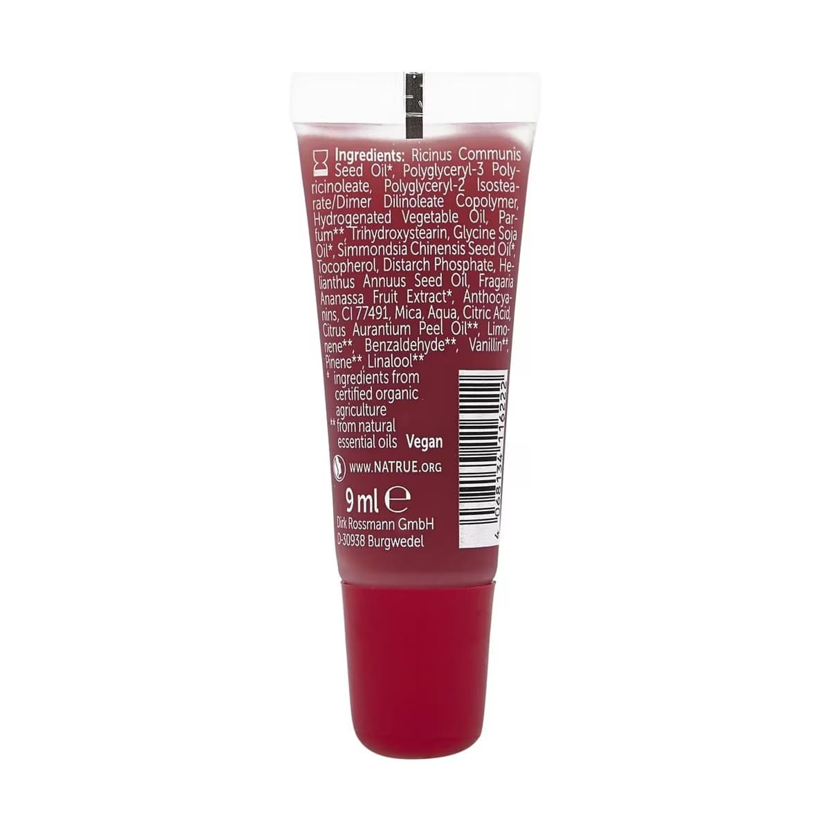 Alterra Lip Gloss No.02 Strawberry 9 ml 2