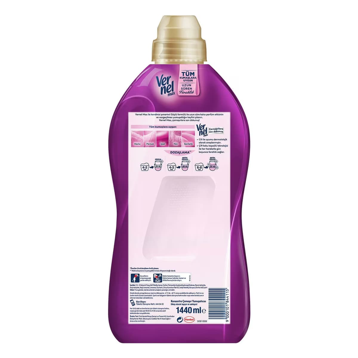 Vernel Max Yumuşatıcı Orkide 1440 ml 2