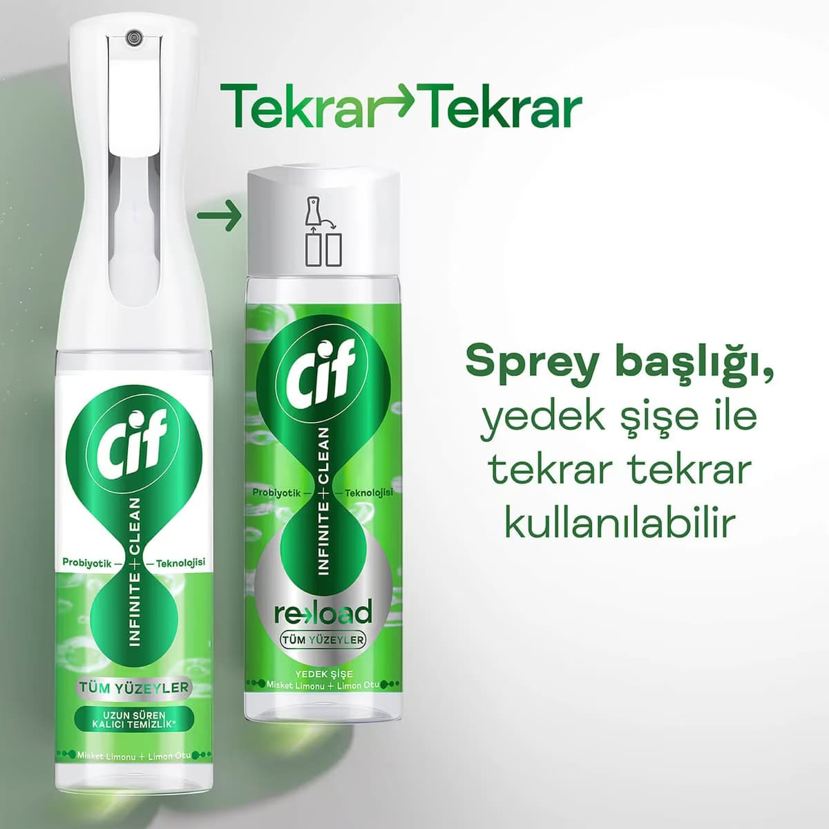 Cif Infinite Clean Sprey Lime 280 ml 4
