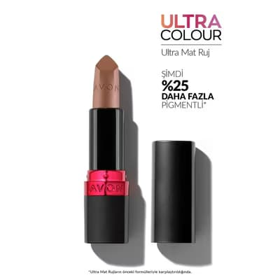 Avon Ultra Mat Ruj 7 Coffee Date - Gratis
