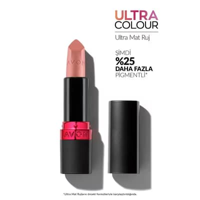 Avon Ultra Mat Ruj 19 Blush - Gratis