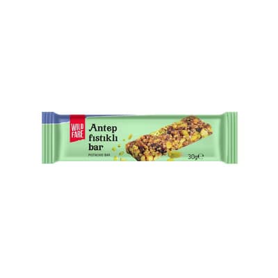 Wildfare Antep Fıstıklı Bar 30 gr - Gratis