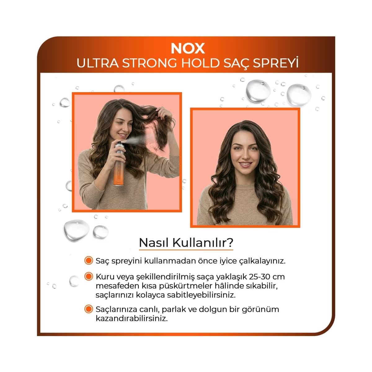 Morfose Nox Saç Spreyi 250 ml - Gratis 4