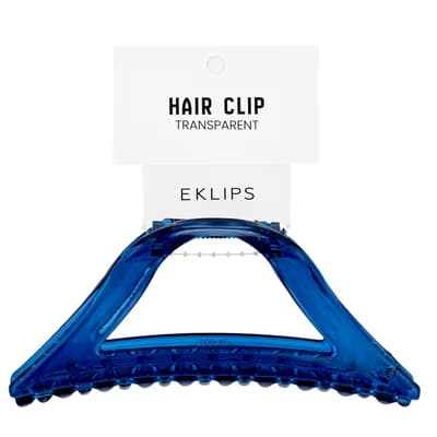 Eklips Şeffaf Mavi Mandal Toka - Gratis