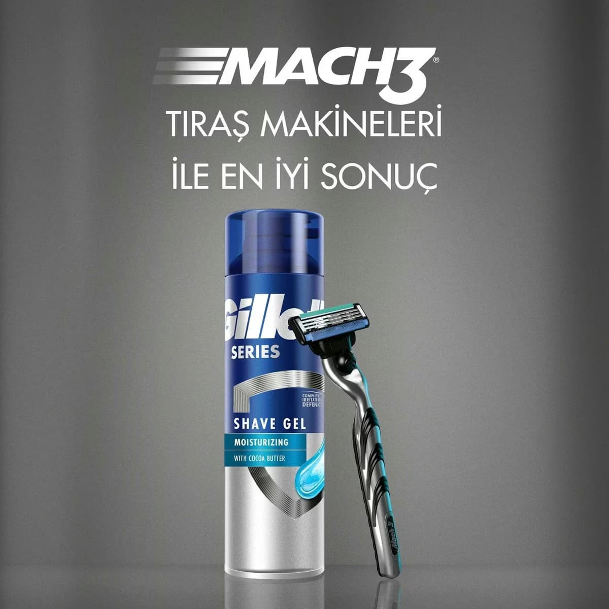 Gillette Tıraş Jeli Nemlendirici 200 ml 5