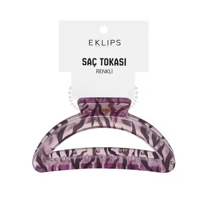 Eklips Zebra Oval Mandal Toka Mor - Gratis