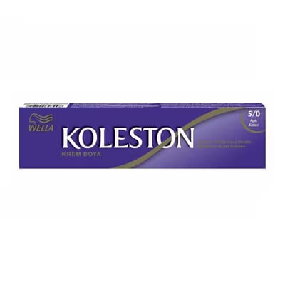 Koleston Tüp Saç Boyası Açık Kahve 5/0 1 adet