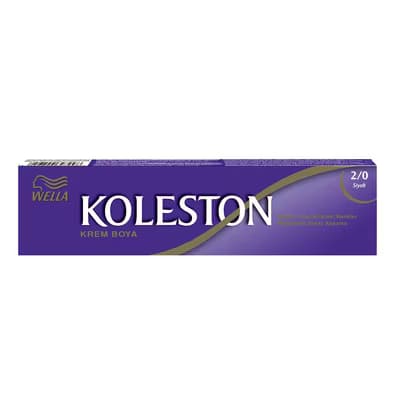 Koleston Tüp Saç Boyası Siyah 2/0 1 adet