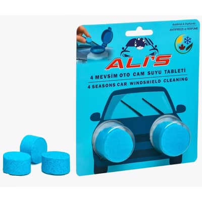Ali's 4 Mevsim Oto Cam Suyu Tableti, 1 Adet