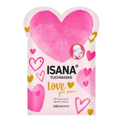 Isana Kağıt Maske Love You More, 1 Adet