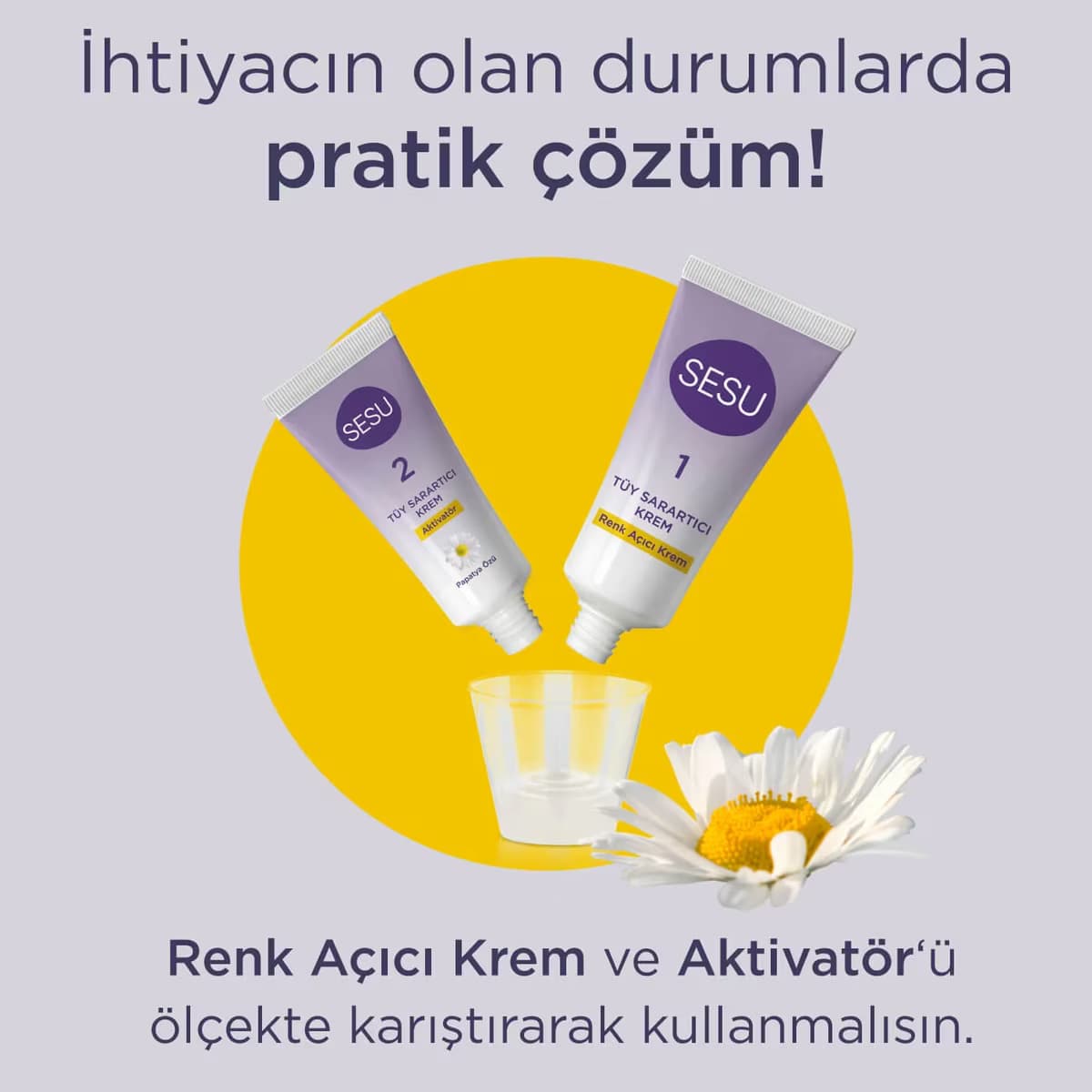 Sesu Tüy Sarartıcı Krem 53 gr 5