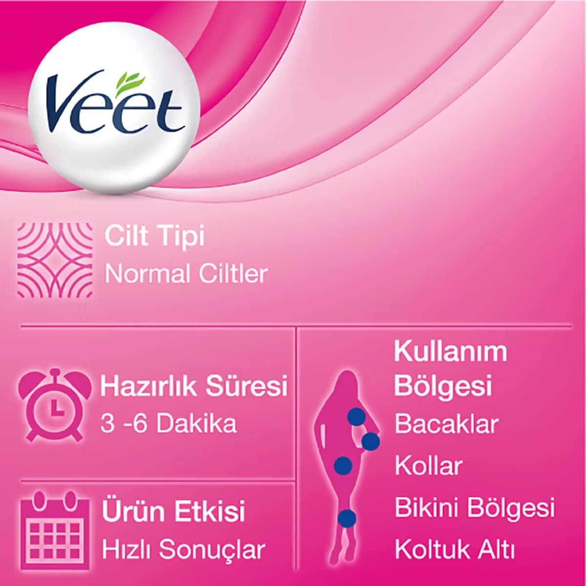 Veet Tüy Dökücü Krem Normal 200 ml 2