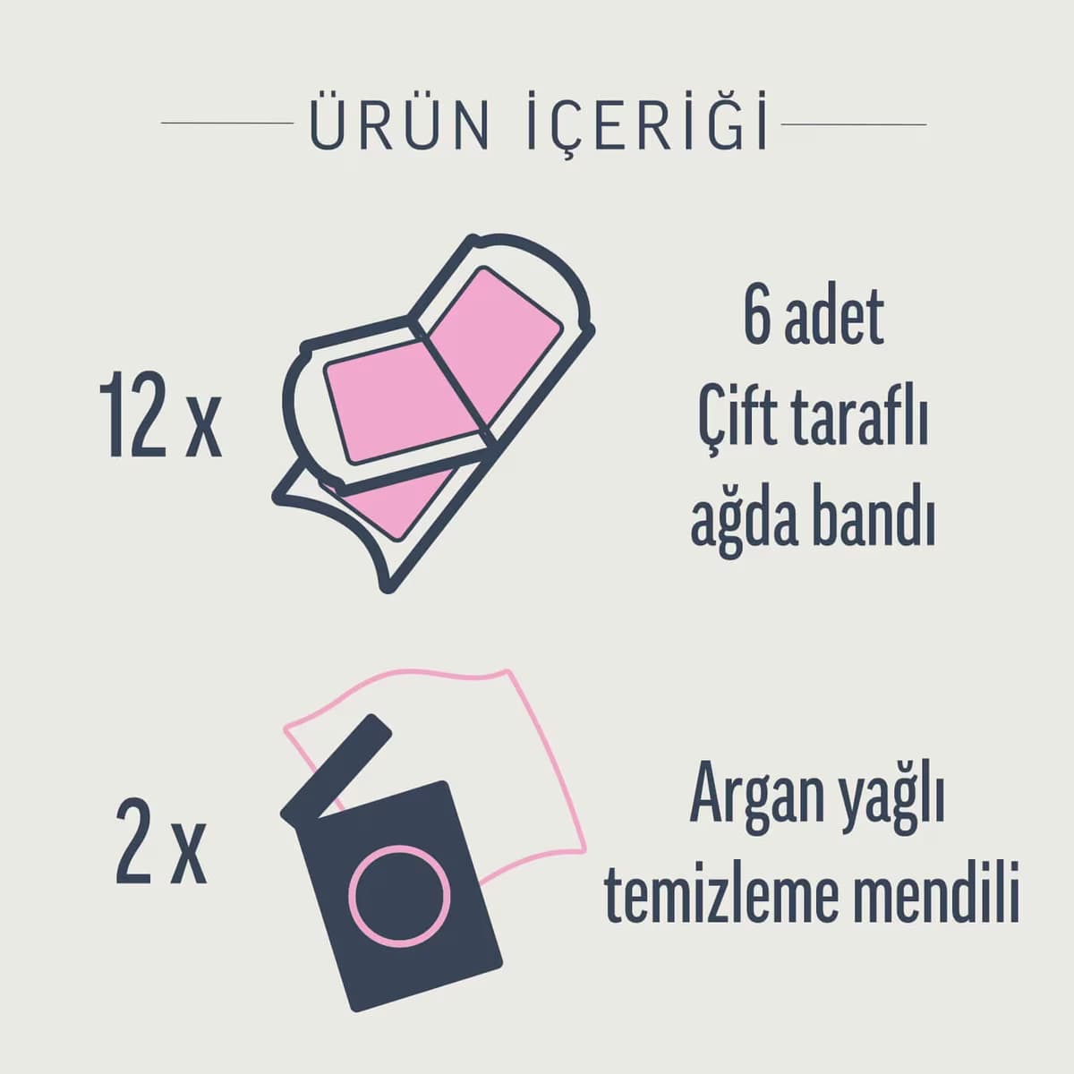 Veet Ağda Bandı Normal 12'li 3