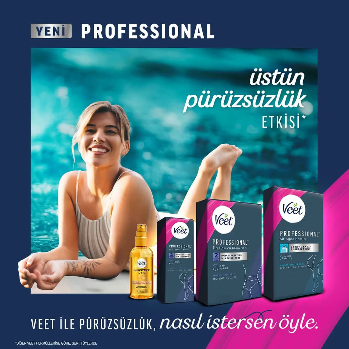 Veet Ağda Bandı Hassas 12'li 5