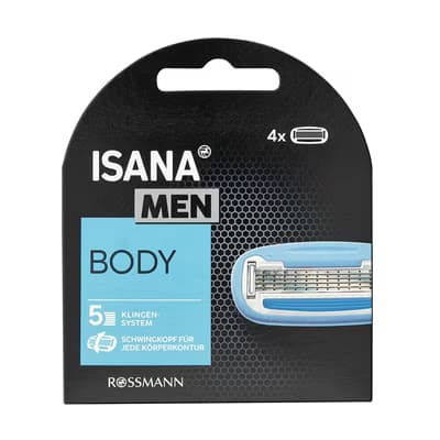 Isana Men Yedek Tıraş Bıçağı 5 Bıçaklı 4'lü