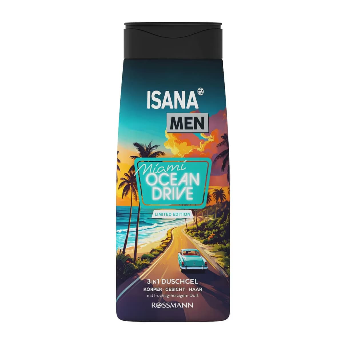 Isana Men Duş Jeli̇ Miami Ocean 300 ml