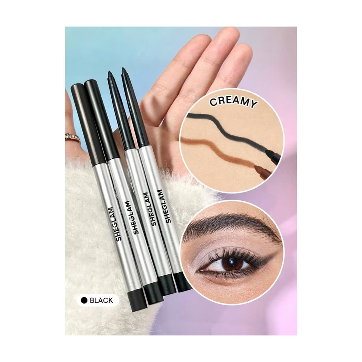 Sheglam On-Line Creamy Eyeliner Black 3