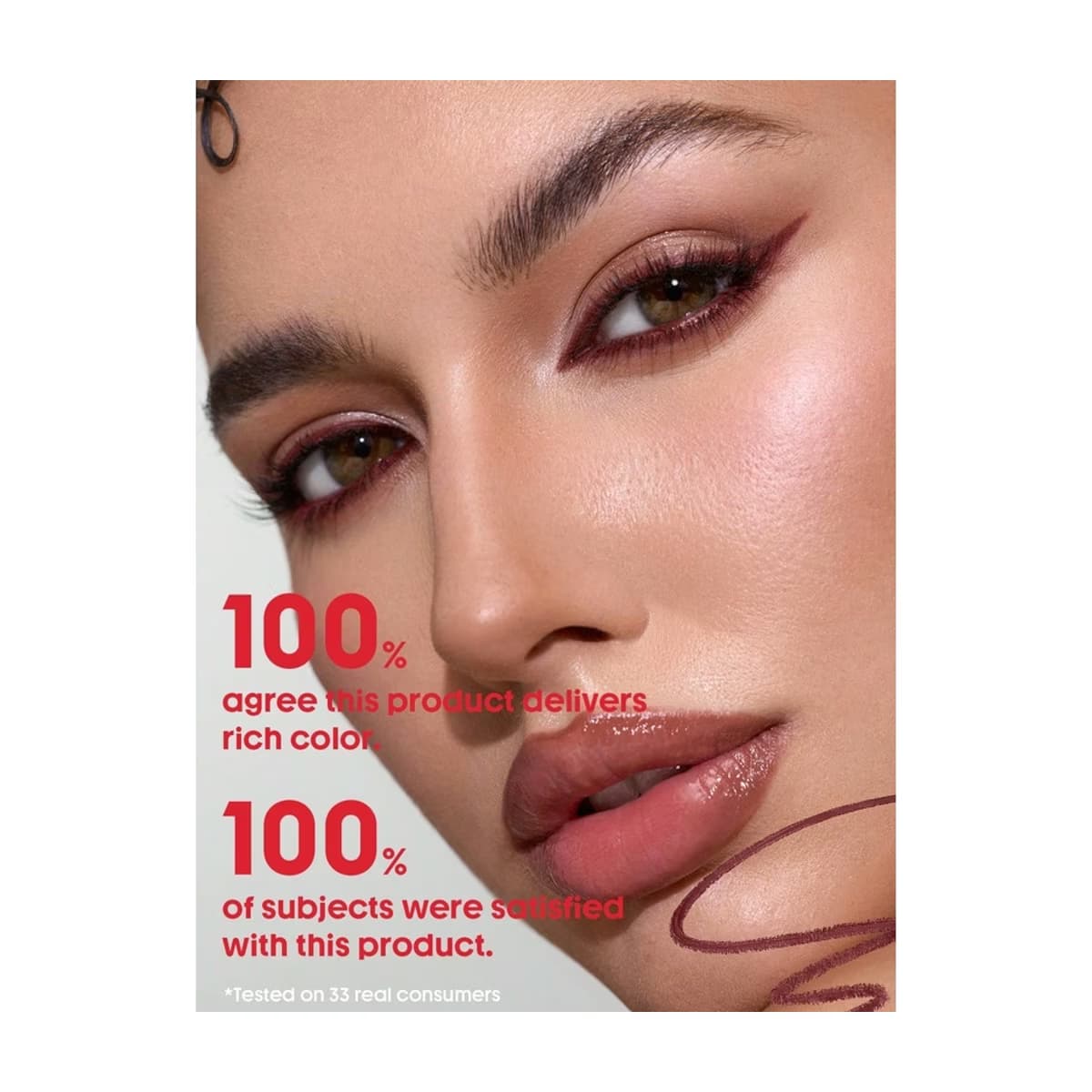 Sheglam Foam Tip Kohl Eyeliner Burgundy 5