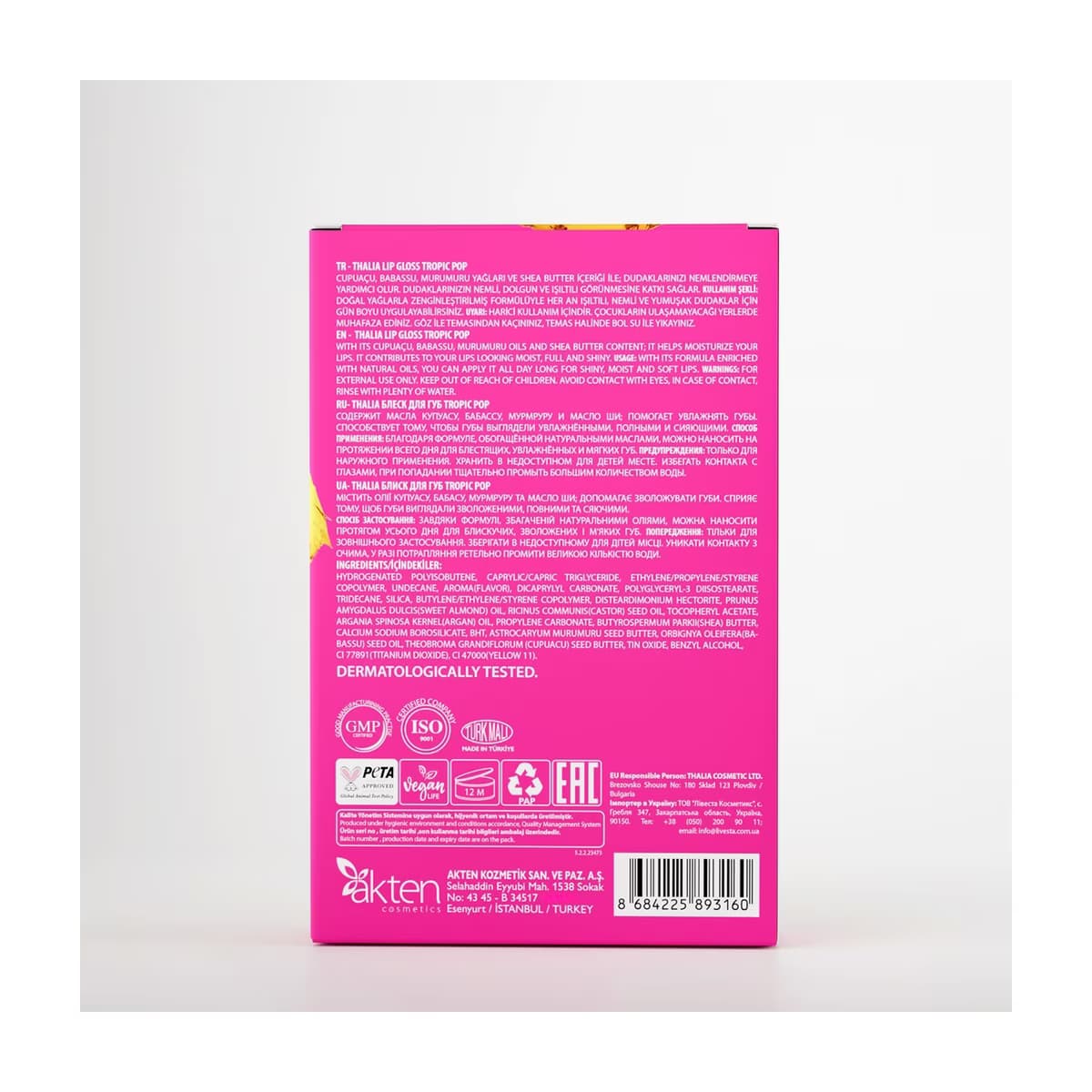 Thalia Lip Gloss Tropic Pop 15 ml 4
