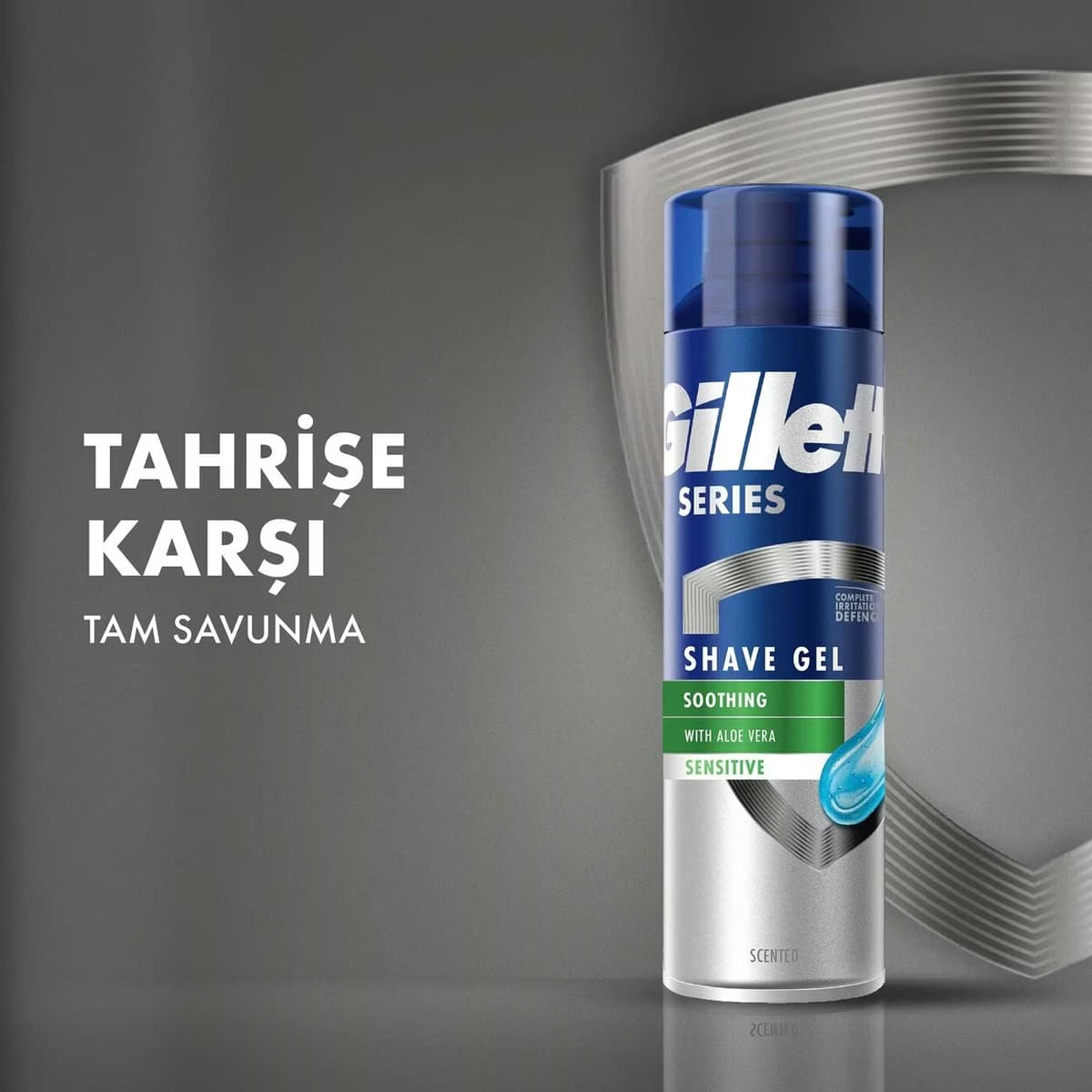 Gillette Series Tıraş Jeli Soothing 200 ml 3