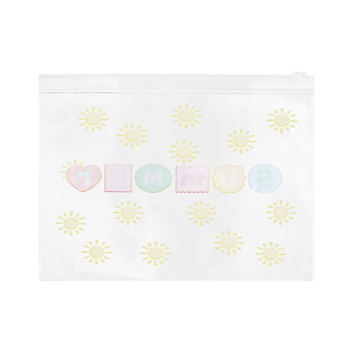 Eklips Güneş Summer Şeffaf Clutch Çanta 2