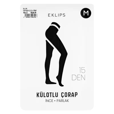 Eklips Kestane Külotlu Çorap M Beden