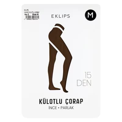 Eklips Kakao Külotlu Çorap M Beden