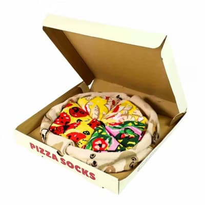 Carnaval Socks Pizza Kutusu Çorap 4'lü