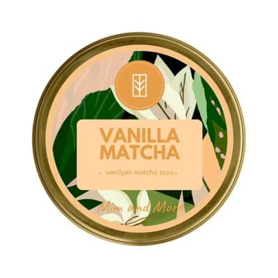 Mim and More Vanilla Matcha Tin 25 gr