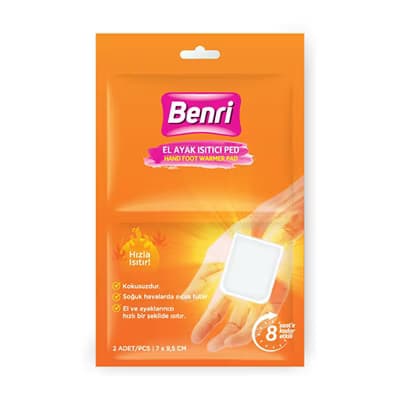 Benri El ve Ayak Isıtıcı Ped 2'li