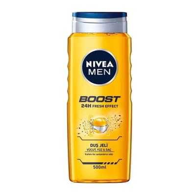 Nivea Men Boost Duş Jeli 500 ml