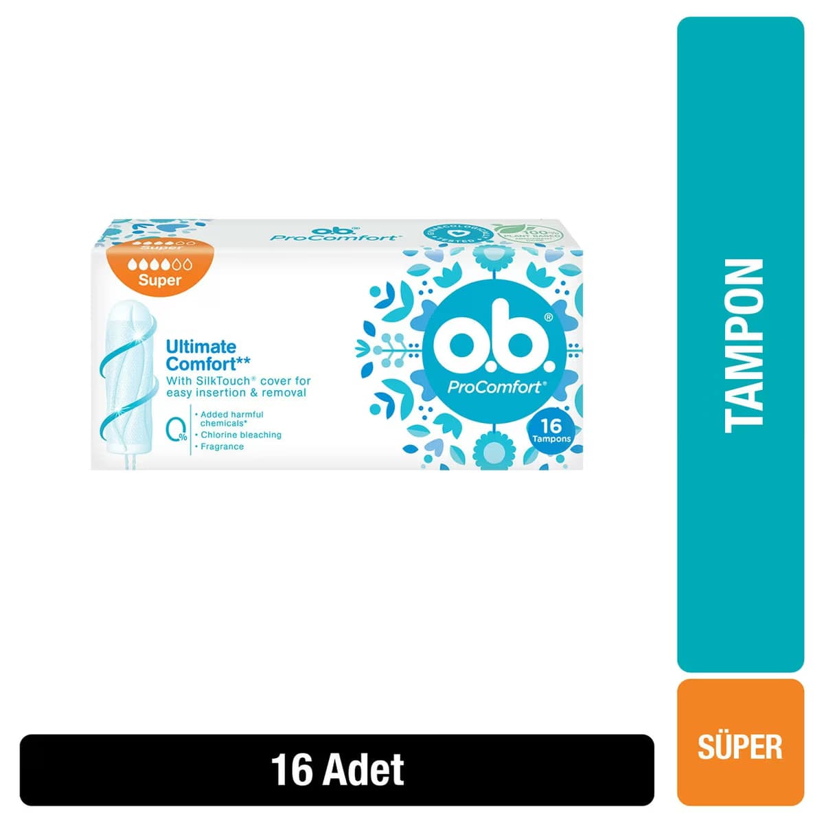 O.B Tampon Super 16'lı 2