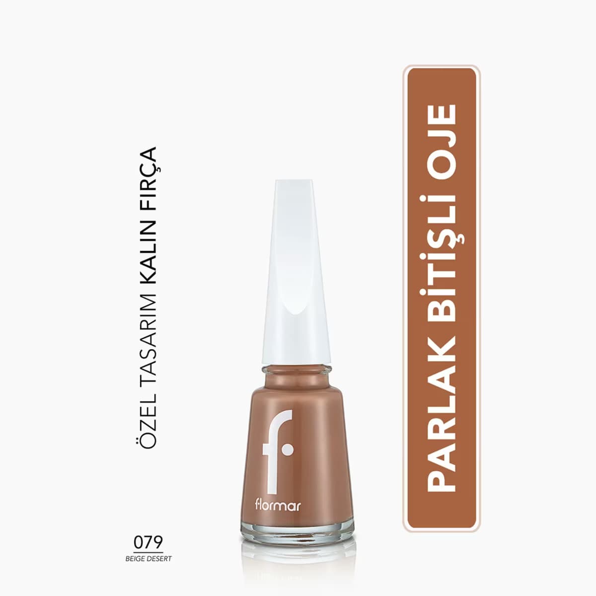 Flormar Oje 079 Beige Desert New 5