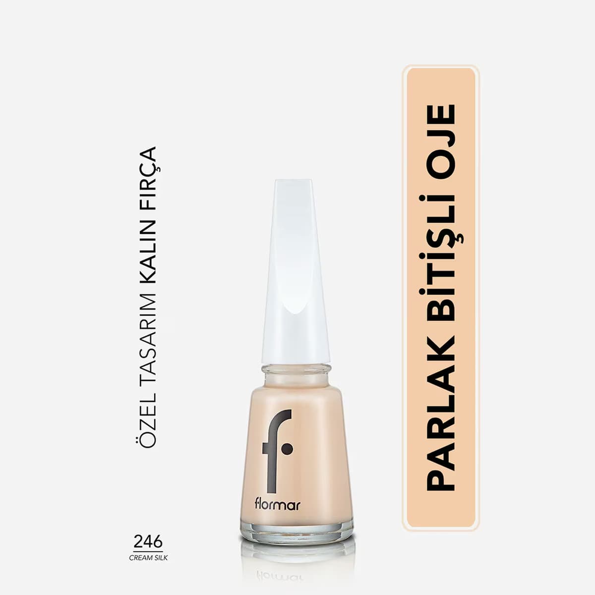 Flormar Oje Cream Silk New 246 5