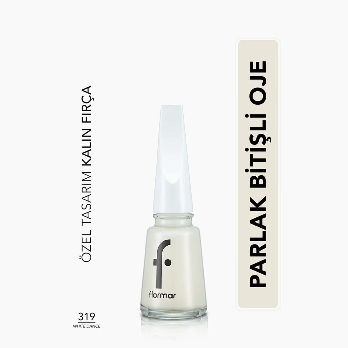 Flormar Oje White Dance New 319 5