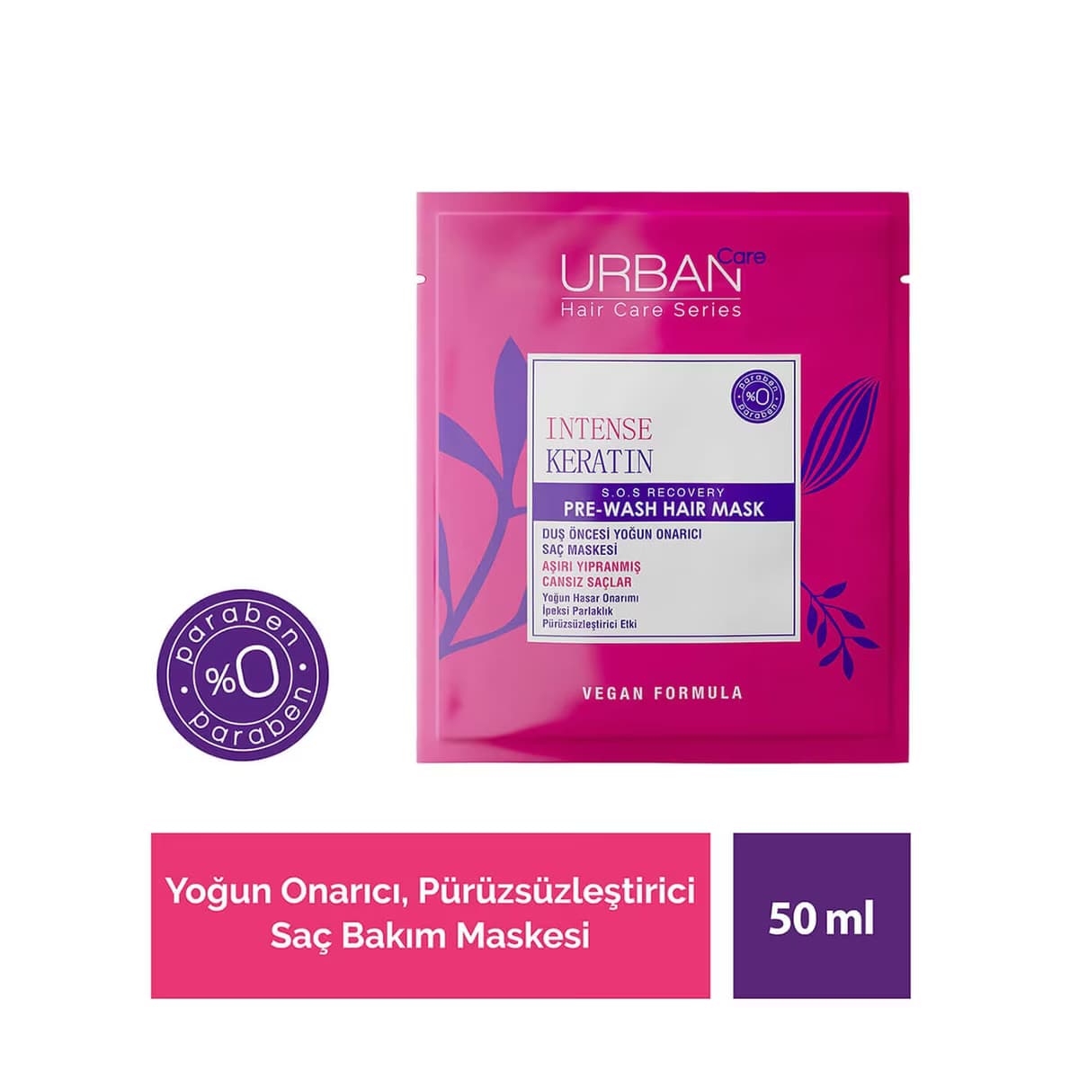Urban Care Saç Maskesi Intense Keratin 50 ml 2