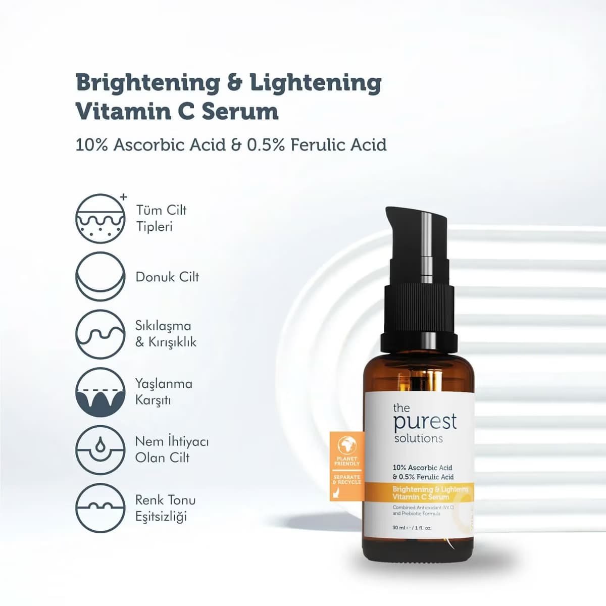 The Purest Solutions Vitamin C Serum, 30 ml 3