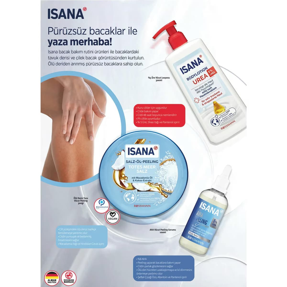 Isana Vücut Peelingi Ölü Deniz Tuzu 300 gr 2
