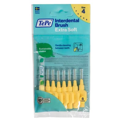 Tepe Arayüz Fırçası X-Soft 0.7 mm Sarı 8'li