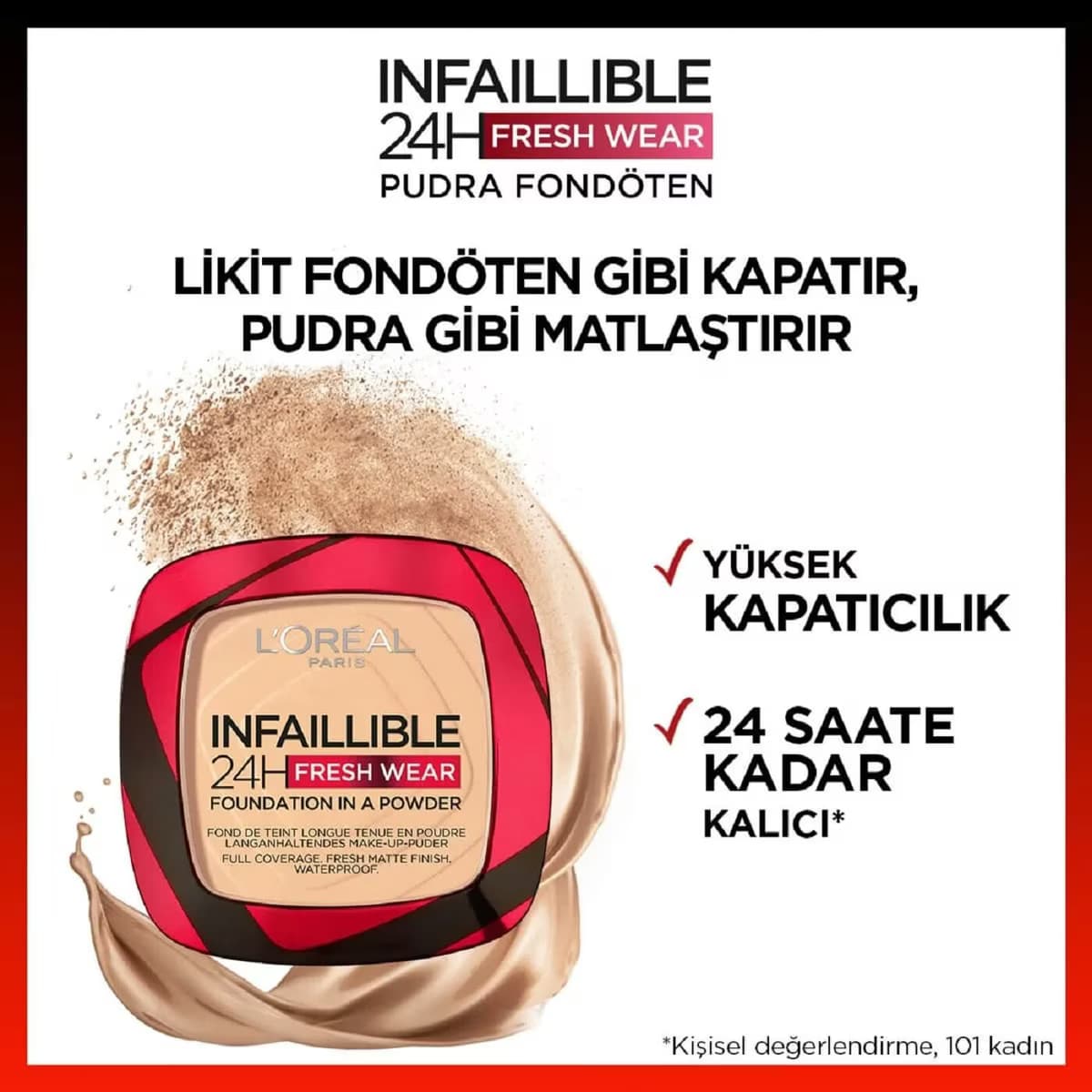 L’Oréal Paris Pudra Infaillable 180 1 adet 2