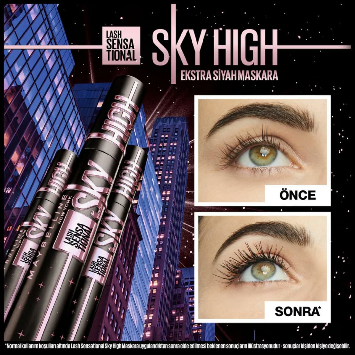 Maybelline Sky High Cosmic Black Maskara 4