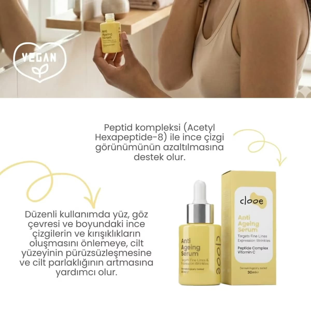 Clooe Yaşlanma Karşıtı Serum 30 ml 3