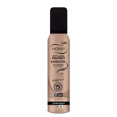 Hobby Saç Köpüğü Keratin 150 ml