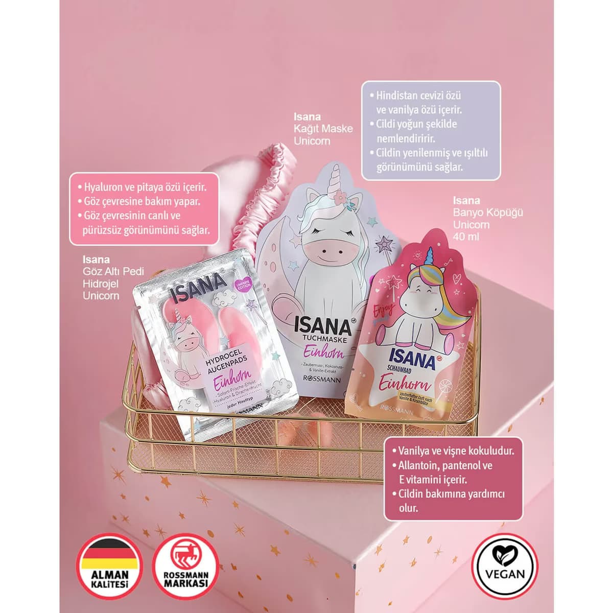 Isana Banyo Köpüğü Unicorn 40 ml 2