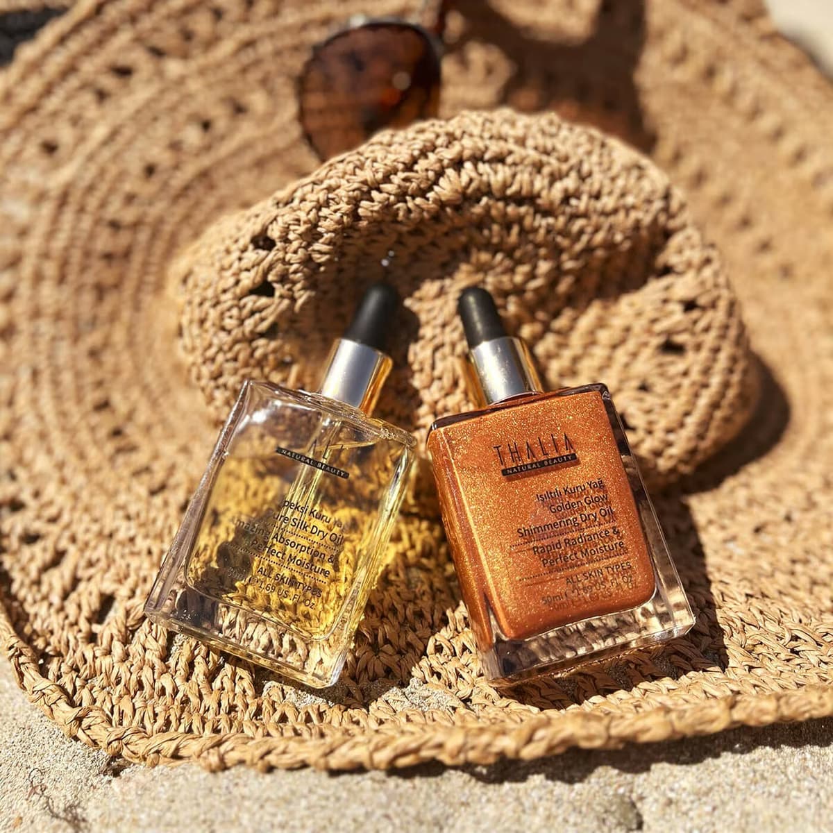 Thalia Golden Glow Shimmering Dry Oil 50 ml 4